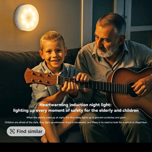 Motion Sensor LED Night Light - White - Picture 6 of 6